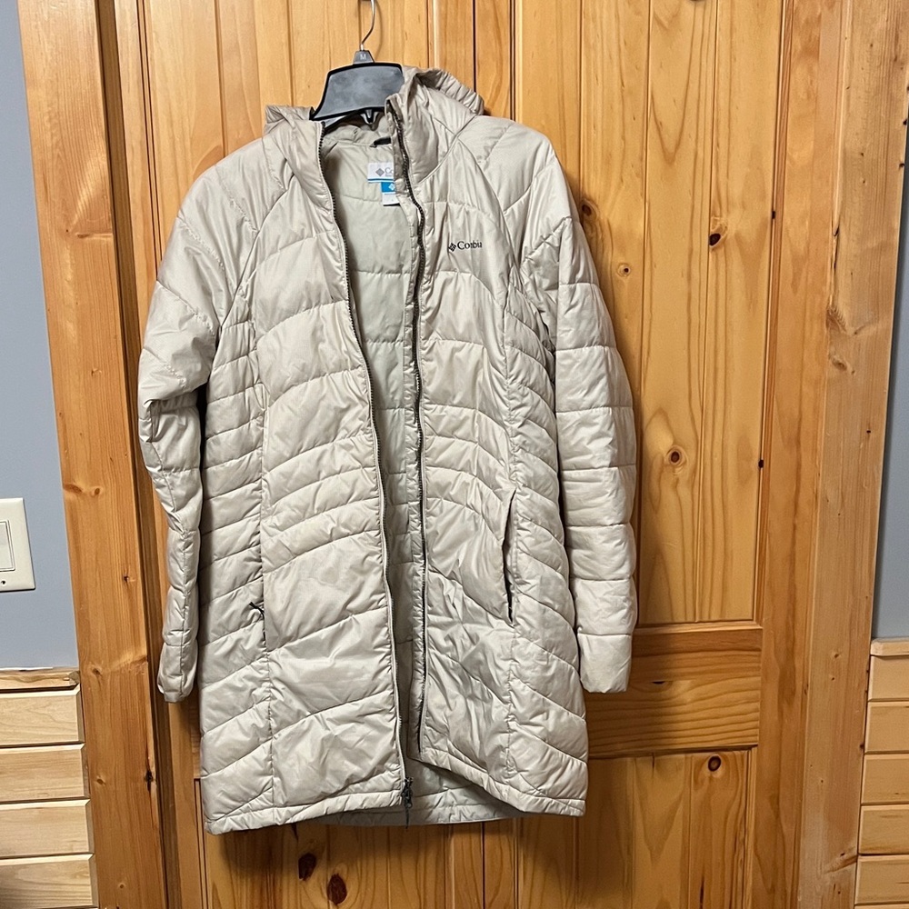 Columbia Silver Quilted Jacket